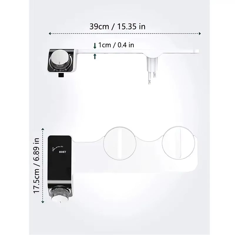 1 Set Portable Bidet for Women Self-Cleaning Toilet Attachment with Non-Electric Spray Washer Hygienic Bathroom Accessories