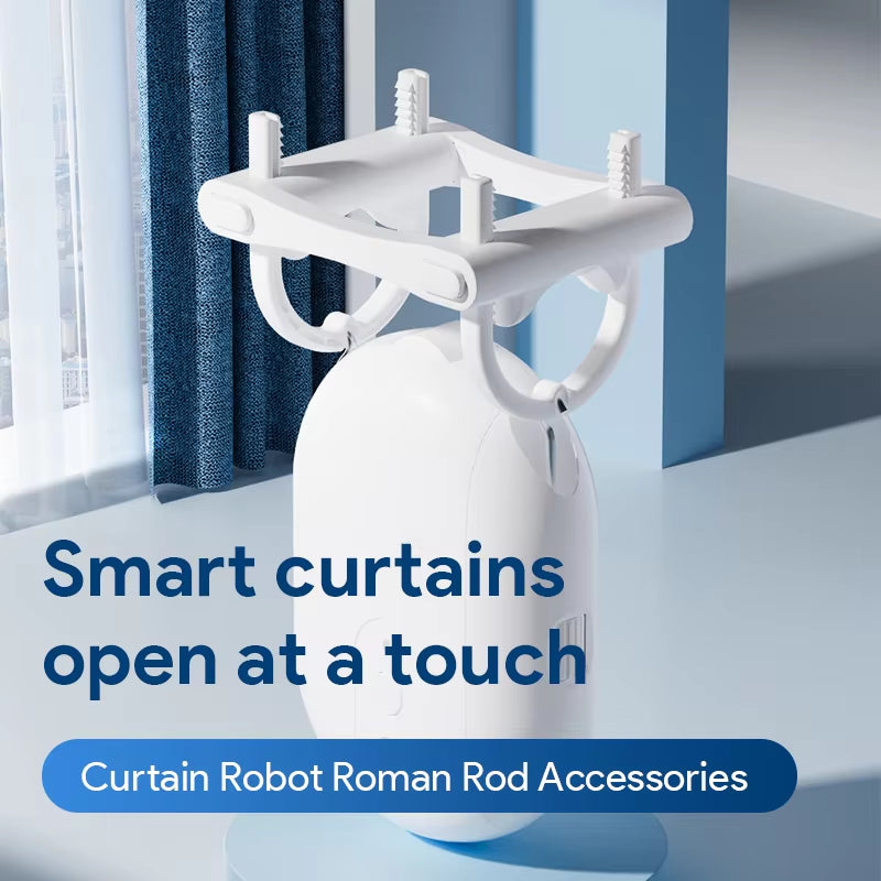 Smart Curtain Opener Zigbee/Bl Smart Curtain Robot Motor Roman Rod Rail Automatic Curtain Electric Curtain Robot Remote Control