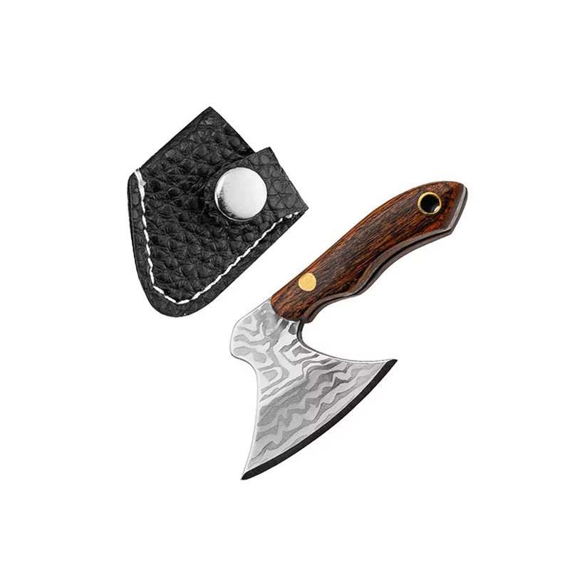 Mini Kitchen Knife Keychain Unboxing Portable Wine Bottle Opening Small Blade Paper Cutting EDC Fixed Blade Knife